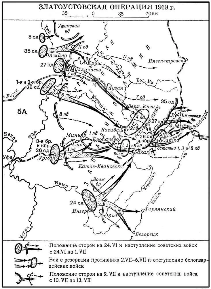 Златоустовская операция 1919 г Златоустовский металлургический завод - фото 16