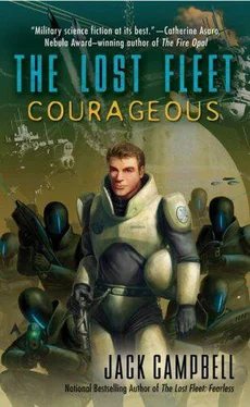 Jack Campbell The Lost Fleet: Courageous обложка книги