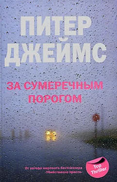 Питер Джеймс За сумеречным порогом обложка книги