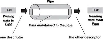 Figure 81 A common pipeunidirectional A pipe provides a simple data flow - фото 50