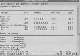 Рис 34 Процесс установки пакетов в yum 314 Конфигурационный файл - фото 107