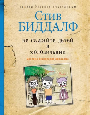 Стив Биддалф Не сажайте детей в холодильник обложка книги