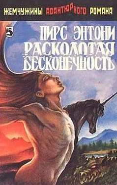 Пирс Энтони Расколотая бесконечность обложка книги