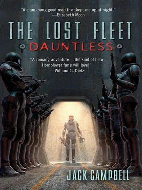 Jack Campbell The Lost Fleet – Dauntless обложка книги