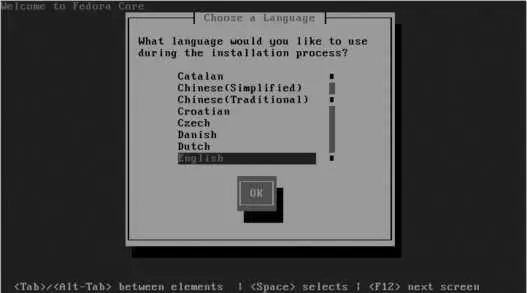Select the language to use during installation using the updown cursor keys - фото 6