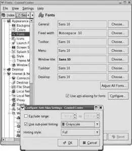 In both cases you can enable or disable antialiasing adjust the level of - фото 64