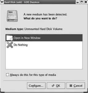 The action performed when a new USB storage device is detected is configurable - фото 66