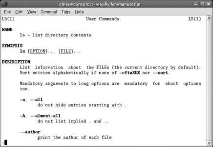 To request a manpage from a specific section of the manual give the section as - фото 92