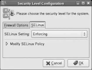There are three possible values for SELinux Setting Enforcing Fully enables - фото 151