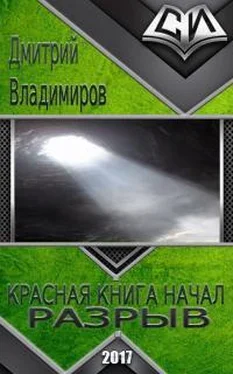 Дмитрий Владимиров Красная книга начал. Разрыв обложка книги