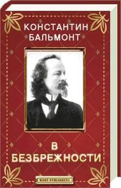 Константин Бальмонт В безбрежности обложка книги