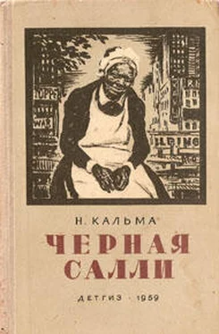 Анна Кальма Черная Салли обложка книги