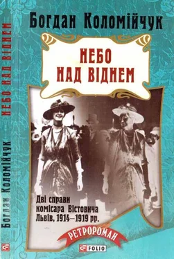 Богдан Коломійчук Небо над Віднем обложка книги