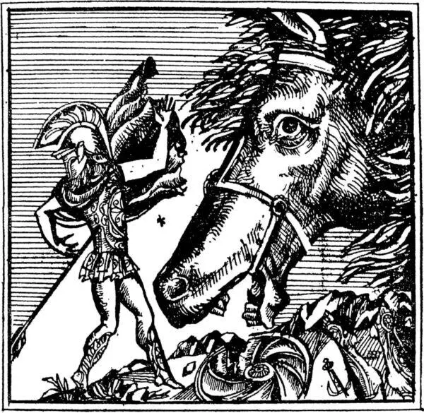 Придя же в себя уже после боя Алкивиад просил военачальников наградить своего - фото 17