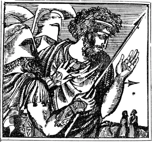 Сократ же сидевший в это время у портика на агоре и занятый беседой с - фото 23