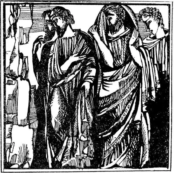 И не сдержавшись громко зарыдали друзья Сократа и Сократ их пристыдил Ну - фото 31