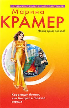 Марина Крамер Карающая богиня, или Выстрел в горячее сердце обложка книги