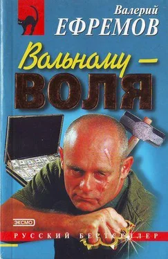 Валерий Ефремов Вольному — воля обложка книги