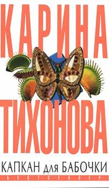 Карина Тихонова Капкан для бабочки обложка книги