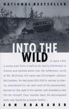 Jon Krakauer INTO THE WILD обложка книги