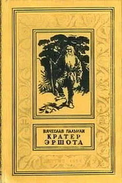 Вячеслав Пальман Кратер Эршота. Фантастический роман обложка книги