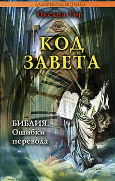 Оксана Гор Код завета. Библия: ошибки перевода обложка книги