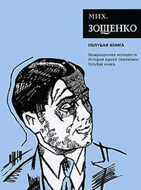 Михаил Зощенко Голубая книга обложка книги