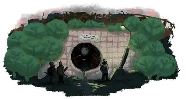 В ответ на мои мысли из недр трубы донесся грохот спускаемой воды словно - фото 11
