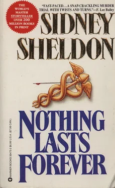 Sidney Sheldon Nothing lasts forever обложка книги