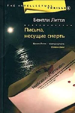 Бентли Литтл Письма, несущие смерть обложка книги