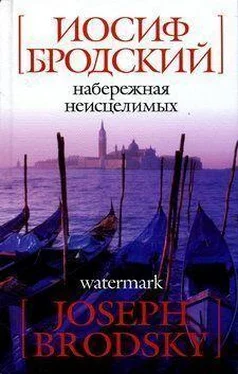 Иосиф Бродский Fondamenta degli incurabili (Набережная Неисцелимых) обложка книги