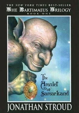 Jonathan Stroud The Amulet of Samarkand обложка книги