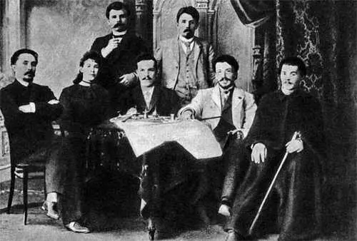 Редакция Самарской газеты Горький крайний справа 1895 г Екатерина - фото 12