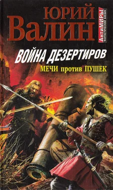 Юрий Валин Война дезертиров. Мечи против пушек обложка книги