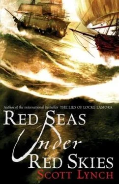 Scott Lynch Red Seas Under Red Skies обложка книги