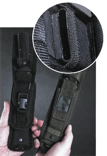 Ножны из толстой нейлоновой ткани Cordura обязательно должны быть оборудованы - фото 4