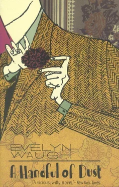 Evelyn Waugh A Handful Of Dust обложка книги