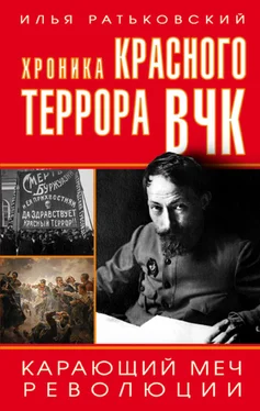 Илья Ратьковский Хроника красного террора ВЧК. Карающий меч революции обложка книги