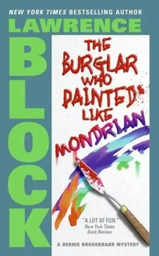 Lawrence Block The Burglar Who Painted Like Mondrian обложка книги