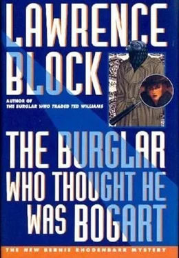 Lawrence Block The Burglar who thought he was Bogart обложка книги