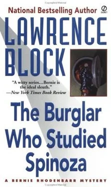 Lawrence Block The Burglar Who Studied Spinoza обложка книги