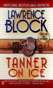 Lawrence Block Tanner On Ice обложка книги