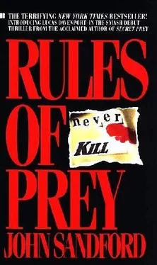 John Sandford Rules of Prey обложка книги