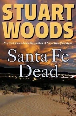 Stuart Woods Santa Fe Dead обложка книги