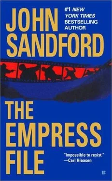 John Sandford The Empress File обложка книги