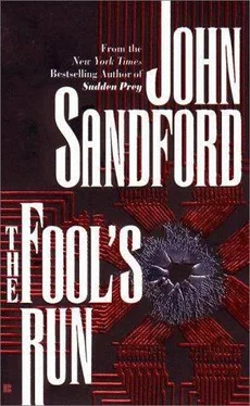 John Sandford The Fool's Run обложка книги