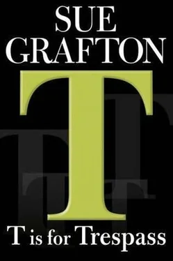 Sue Grafton T Is For Trespass обложка книги