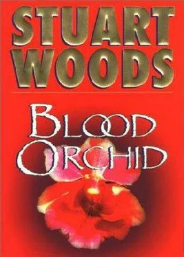 Stuart Woods Blood Orchid обложка книги