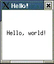 Рис 13 Окно приложения xhello в среде KDE Программа использует ряд функций - фото 4
