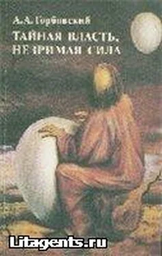 Александр Горбовский. Тайная власть. Незримая сила обложка книги